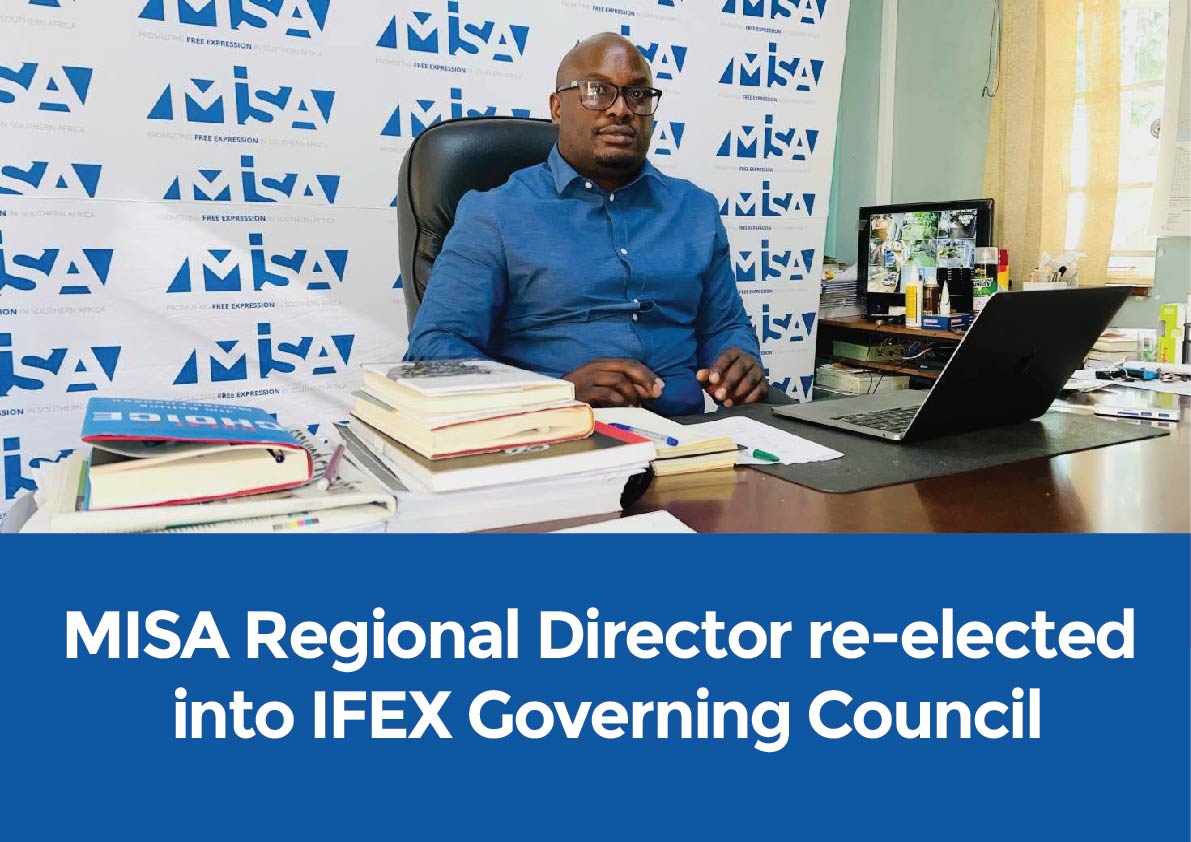 MISA Regional Director re-elected into IFEX Governing Council 