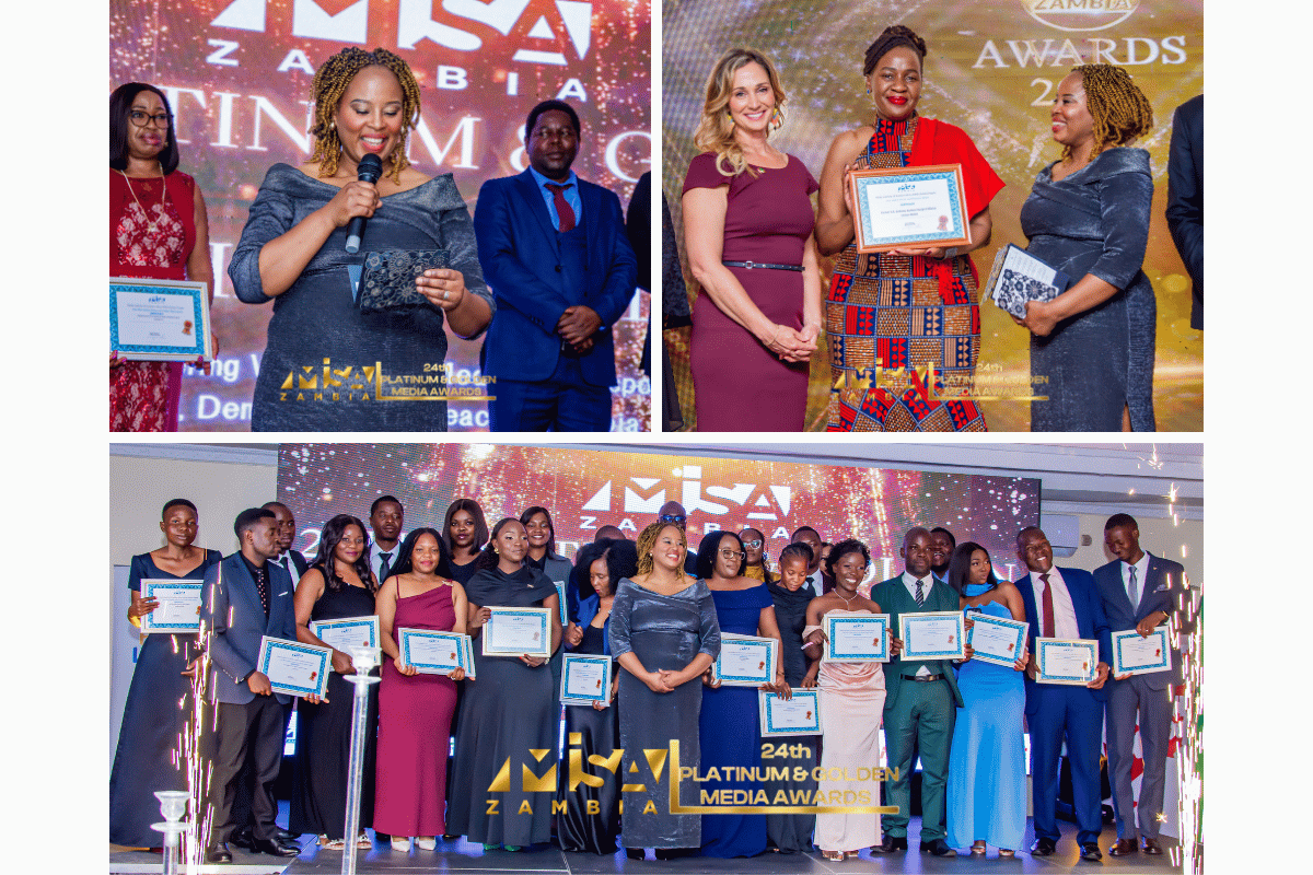 MISA Zambia Celebrates Media Excellence at 24th Platinum and Golden Media Awards